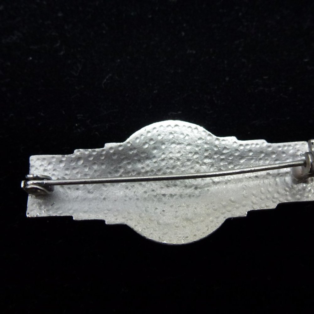 silver rhinestone pin - Picture 3 of 4